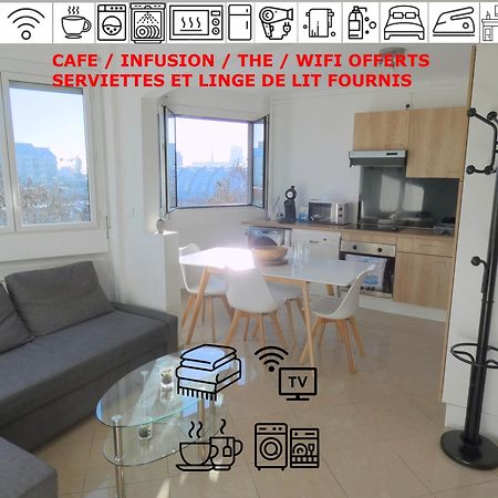 37M2 Lumineux Face Gare Sncf, Wifi Et Cafe Et The Offerts Lägenhet Orléans Exteriör bild